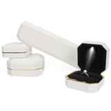 High End LED Light Jewelry Box, Illuminated Proposal Ring Box, Jewelry Bracelet Box, Pendant Necklace Packaging Jewelry Box