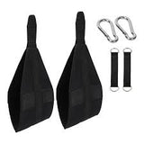 Hanging Ab Straps for Pull-Up Bar – Padded Core Trainer with Steel Carabiners