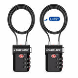 3 Digit TSA Approved Luggage Lock – Combination Travel Lock